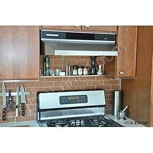 ULTRAledge 30" Over-The-Range Shelf/Display/Ledge/Rack, 3.5" deep (Stainless Steel)