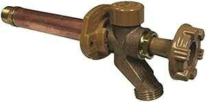 Woodford Mfg. Woodford 17CP-10 Freeze Less #17 Wall Faucet, 1/2" X 10", 2.75" x 17" x 3.5"