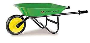 TOMY John Deere qpX`[艟 O[ TOMY John Deere Steel Wheelbarrow for Kids, Green