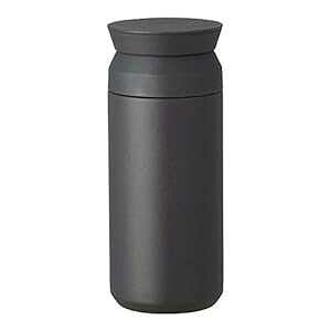 Kinto �g���x���^���u���[ �ۗ�{�g�� (�u���b�N�ES) Kinto Travel Tumbler - Insulated Bottle (Black, Small)