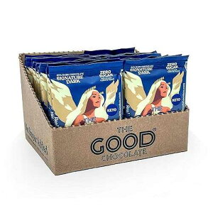 ? ? ??? - ?? ?? ??? ???, ?? ??, ? ????? ??, ????, ?? ??? ??, 18? ??? ??? ? The Good Chocolate - Keto Dark Chocolate Squares, Zero Sugar, Lower Net Carb Snack, Lower