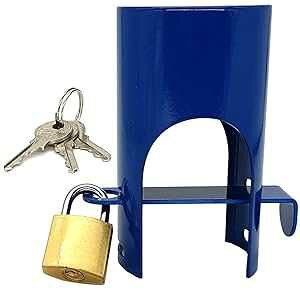 Outdoor Faucet Lock Padlock, Insulation System Garden Hose Lock, Sleeve Lock and Water Saver Cover to Prevent Damage, Garden Hose and Sleeve Lock and Water Saver Cover for Easy Installation xing Outdoor Faucet Lock Pad