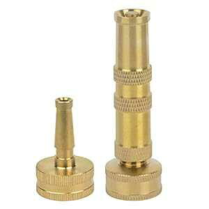 Melnor cCXg ^ XC[p[ mY 2 pbN Zbg S[h 65043-AMZ Melnor 65043-AMZ Twist Metal Sweeper Nozzle 2 Pack Set, Gold