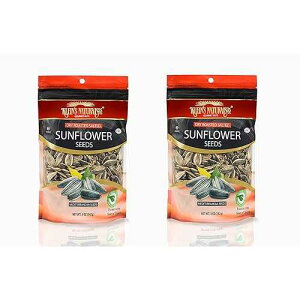 Klein's Naturals Jumbo Sunflower Seeds [2 Pack] GOURMET Salted Sun Flower Seed, Keto-Friendly Snack [10 Oz. Total]