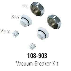 Legend Valve OtXgt[֌ T550 T550A ^u[J[z[X悾ꂩVRbNCLbg OEM 108-903 (2 pbN) Legend Valve Outdoor Frost Free Faucet T550 T550A Vacuum Breaker Hose Bib Sillcock Repair Kit OE