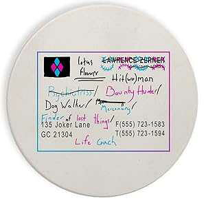 Z~bN Xg[ R[X^[ R[X^[ 4 Zbg - Lotus Flower and Associates h R~bNfpfB Hat Shark Ceramic Stone Coaster Coasters Set of Four - Lotus Flower and Associates Business Card Comic Movie Par