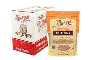 {uY bh~ ӂ܁A8IX (4pbN) Bob's Red Mill Wheat Bran, 8-ounce (Pack of 4)