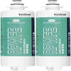 GE RPWFE ①ɗptB^[AzCg O[A2 pbN GE RPWFE Refrigerator Water Filter, White Green, Pack of 2