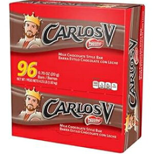 lX̃~N`R[gLfBo[Aeo[0.70IXA96pbN Carlos V Milk Chocolate Candy Bars By Nestle 0.70 oz each bar, 96 Pack