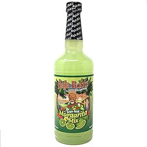 Baja Bob's IWi }K[^ ~bNX - 32 IX - VK[t[ JNe ~LT[ - Pgth[ Baja Bob's ORIGINAL MARGARITA Mix - 32 oz - Sugar Free Cocktail Mixer - Keto Friendly