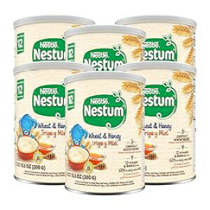 Nestle Nestum VAAAIA10.5 IXe (6 pbN) Gerber Nestle Nestum Cereal, Wheat and Honey, 10.5-Ounce Container (Pack of 6)