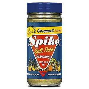 XpCNV[YjO - AOet[ - 1.9 IX Spike Seasoning - Salt Free and Gluten Free - 1.9 oz