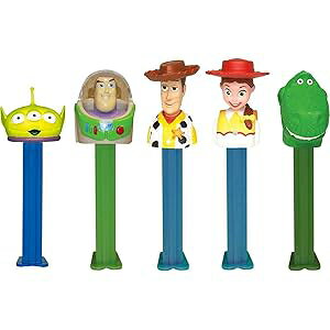 Pez - gC Xg[[ LfB[ƃfBXyT[A1 jbgA0.87zA(LN^[͈قȂꍇ܂) Pez - Toy Story Candy and Dispenser, 1 unit, 0.87z, (Character May Vary)
