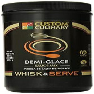 JX^pAĊƃf~OX\[X~bNXA38IX Custom Culinary Whisk and Serve Demi-Glace Sauce Mix, 38 Ounce
