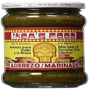 Inca's Food �A�f���b�\ �f �|�b�� �A �� �u���T - �y���[�`�L���}���l - 10.5 �I���X Inca's Food Aderezo de Pollo a la Brasa - Peruvian Chicken Marinade - 10.5 ounces