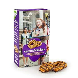 Girl Scout Cookies Girl Scout Caramel DeLites Cookies 7 Ounce Box