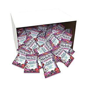 Welch's t[cXibN x[ƃ`F[AUSDA X}[gXibNA1.55 IXA144  Welch's Fruit Snacks Berries and Cherries, USDA Smart Snack Compliant, 1.55 oz, 144 count