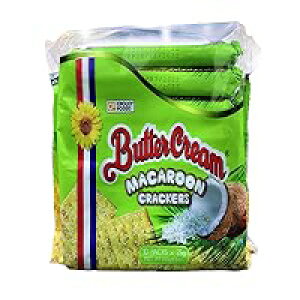 Croley Foods o^[N[ NbJ[ - }JA8.8 IX (250g) 10  Croley Foods Buttercream Crackers - Macaroon Flavor, 8.8 oz (250g) 10 Count