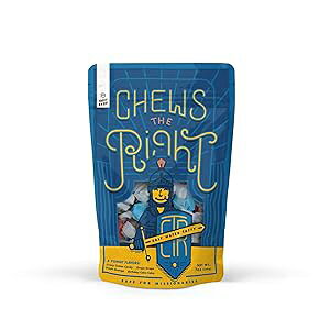 Taffy Shop Chews the Right Salt Water Taffy CTR Latter-Day Saint Gift - Taffy Candy - Gluten-Free, Soy-Free, Peanut Free - Personal (7oz) Bag