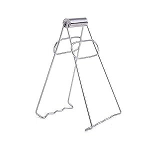 OLIREXD jo[TLb`XeX|v[gt^[A܂肽݃zbgfBbVv[g{ENbvv[ggo[gO OLIREXD Universal Kitchen Stainless Steel Plate Lifter, Folding 