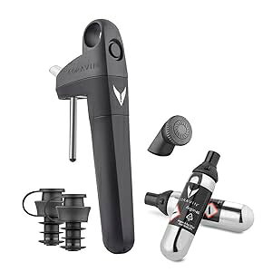Coravin Pivot Plus Wine Preservation System- Black