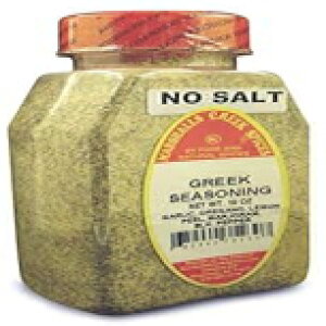 }[VY N[N XpCX MVAVTCYA10 IXc Marshalls Creek Spices Greek No Salt Seasoning, New Size, 10 Ounce