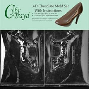 Cybrtrayd DOG005AB `R[g LfB^ 3D `R[g^̐ 2 ^LbgtAW[} VFp[h Cybrtrayd DOG005AB Chocolate Candy Mold, Includes 3D Chocolate Molds Instructions and 2-Mold Kit, German