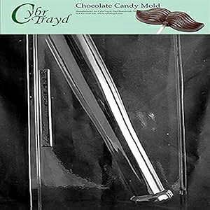 Cybrtrayd S300 싅obg - tbgobN `R[g LfB^ACybrtrayd ̒쌠ŕی삳ꂽƎ̃`R[g`t Cybrtrayd S300 Baseball Bat - Flat Back Chocolate Candy Mold with Exclus