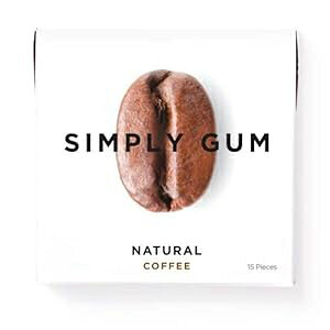 Simply Gum Natural Chewing Gum Coffee Pack of Six (90 Pieces Total) Plastic Free + Aspartame Free + non GMO Simply Gum Natural Chewing Gum Coffee Pack of Six (90 Pieces Total) Plastic Free + Aspartame Free + non