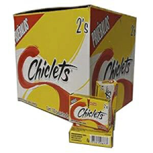 A_XK 100 × 2  - `Nbc (18 pbN) Admas Adams Gum 100 x 2 units - Chiclets (Pack of 18)