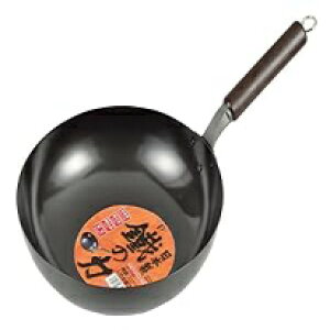 Pearl Metal HB-2739 Iron Pot, 11.8 inches (30 cm), Pure Iron, Induction Compatible, Made in Japan, Tsubame Sanjo �p�[������������� Pearl Metal HB-2739 Iron Pot, 11.8 inches (30 cm), Pure Iron, Induction Compatib
