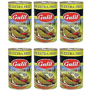 LẺЂA+ 20% ǉA23 IX (6 pbN) Pickles Pickled Cucumbers in Brine, + 20% Extra, 23-Ounce Cans (6-Pack)