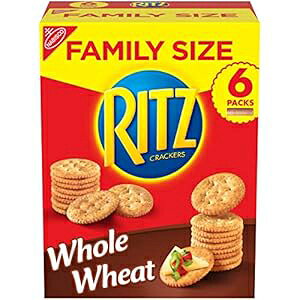 bcNbJ[ S t@~[TCY1 Ritz Crackers, Whole Wheat Flavor, 1 Family Size