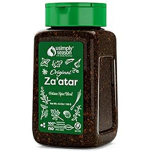 USimplySeason Zaatar Spice (IWiA4.8IX)B USIMPLY SEASON LIFE BOLDLY FLAVORED USimplySeason Zaatar Spice (Original Seasoning, 4.8 Ounce ).