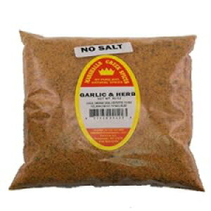 XL REFILL }[VY N[N XpCX K[bN Ah n[u  22 IXc Marshall's Creek Spices XL REFILL Marshalls Creek Spices Garlic And Herb No Salt Seasoning, 22 Ounce