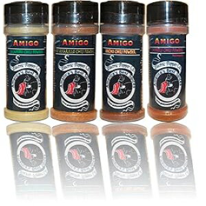 `ybp[pE_[XpCXMtgZbg ny[j `|g A`AW A} BANRIN Chili Pepper Powder Spice Gift Set Jalape o Chipotle Ancho Aji Amarillo