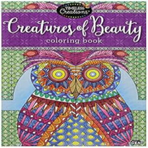 Cra-Z-Art ^CX NGCVY l̓hG: N[`[Y Iu r[eB[ NGCeBu hG (16278-6) Cra-Z-Art Timeless Creations Adult Coloring Books: Creatures of Beauty Creative Coloring Book (
