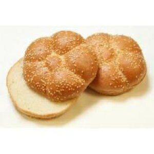 Rotellas V[T~V[h胍[bgno[K[oAa 4.25 C` - 1 pbN 8  -- 1 P[X 6 pbNB Rotellas Specialty Seasame Seeded Rosette Hamburger Bun, 4.25 inch Diameter - 8
