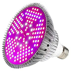 highydroLED 100W Led Grow Light Bulb Full Spectrum,Plant Light Bulb with 150 LEDs for Indoor Plants,E26/E27 Socket,Grow Lamp for Hydroponic Indoor Garden Greenhouse Succulent Veg Flower
