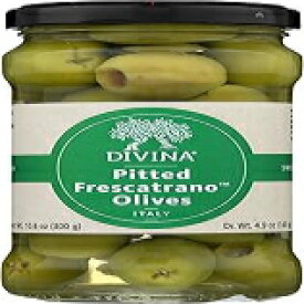 DIVINA 種抜きフレスカトラノ オリーブ、10.6 オンス DIVINA Pitted Frescatrano Olives, 10.6 OZ