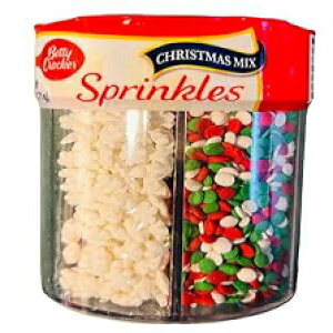 xeB NbJ[ 6 Z XvN NX}X ~bNX 6 IX Betty Crocker 6-Cell Sprinkles Christmas Mix 6 oz.