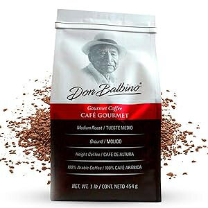 h orm O R[q[A~fBA [XgAӁA16 IX (1 |h)A100% ArJAɍ͔|AׂȂAI[KjbNB Cafe Don Balbino Don Balbino Gourmet Coffee, Medium Roast, Gr