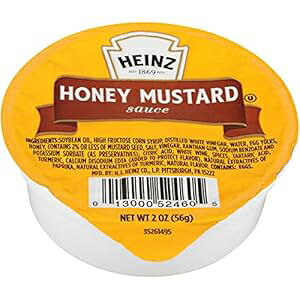 nCc nj[}X^[h VOT[u fBbsO\[X (60 ct pbNA2 oz fBbsOJbv) Heinz Honey Mustard Single Serve Dipping Sauce (60 ct Pack, 2 oz Dipping Cups)