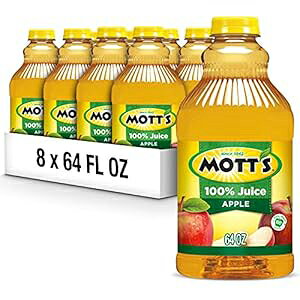 bc 100 p[Zg IWi Abv W[XA64 tʃIX̃{g ??(8 pbN) Mott's 100 percent Original Apple Juice, 64 fl oz bottles (Pack of 8)