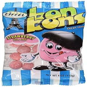 �{���{�� - �X�g���x���[ (�G�b�t�F��)�A4 �I���X�܁A12 �� Bon Bons - Strawberry (Eiffel), 4 oz bag, 12 count