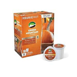 O[ }Ee R[q[ K Jbv 18 JEg pvL XpCX (pbP[W͈قȂꍇ܂) Green Mountain Coffee Roasters Green Mountain Coffee K-Cup 18 Count Pumpkin Spice (Pack May Vary)