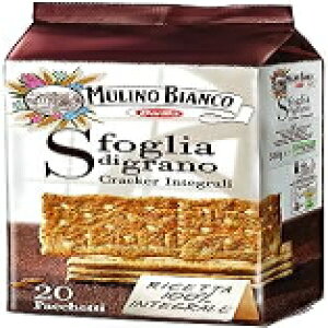 [m rAR XtHA fB O[m CeO NbJ[ (500 O) - [m rAR SNbJ[ (500 O) Mulino Bianco Sfoglia Di Grano Integrali Crackers (500 Gr) - Mulino Bianco