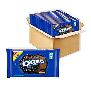 OREO Chocolate Creme Chocolate Sandwich Cookies, Family Size, 12 - 20 oz Packs