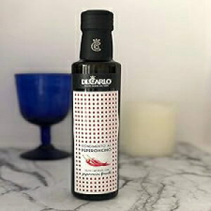 De Carlo `̃GLXgo[W I[uIC 250 MLAC^A Bitritto YAۏ؂ꂽxƕiAX[L[ȃt[o[̃yy`[m Le Sorelle Imports De Carlo Chili Flavored Extra Virgi