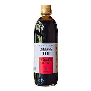 ߂тݖON hgp| zƉVt  Kamebishi soy sauce three-year brewing 16.9 fl oz, Umami for sashimi cold Tofu and broiled eel , dipped noodle
